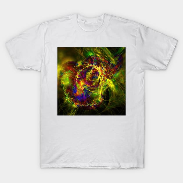 Exploding Universe fractal T-Shirt by hereswendy